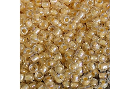 Margele Toho 11/0 1846 Inside Colour Transparent Rainbow Orange