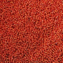 Margele Toho 11/0 0025 Silver Lined Lt. Siam Ruby Margele Toho 11/0 0025 Silver Lined Lt. Siam Ruby