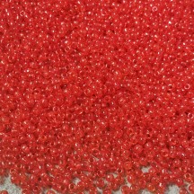 Toho 8/0 0005 Transparent Lt. Siam Ruby