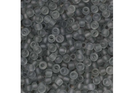 Margele Toho 11/0 0009F transparent Frosted Lt. Gray
