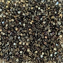 Toho Triangle 8/0 83 Metallic Iris Brown