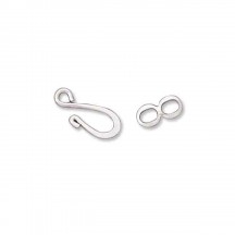 Inchizatoare Hook&eye Argintiu