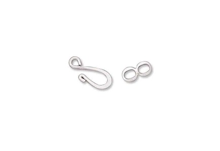 Inchizatoare Hook&eye Argintiu