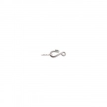 Inchizatoare Hook&eye Argintiu