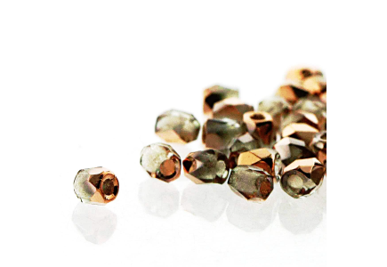 Fire Polish True 2 27101/00030 Crystal Capri Gold