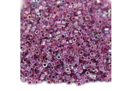 Delica Hexcut 11/0 DBC0056 Lined Magenta Delica Hexcut 11/0 DBC0056 Lined Magenta