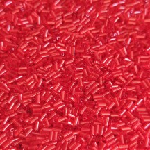Miyuki Bugle 3mm 0140 Transparent Light Red