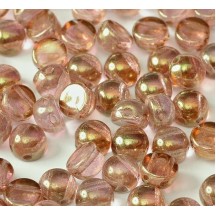  2-hole Cabochon 6 mm 14495/00030 Crystal Red Luster