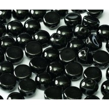 2-hole Cabochon 6 mm 23980 Jet