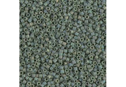 Delica 11/0 DB1594 Matte Opaque Avocado AB Delica 11/0 DB1594 Matte Opaque Avocado AB