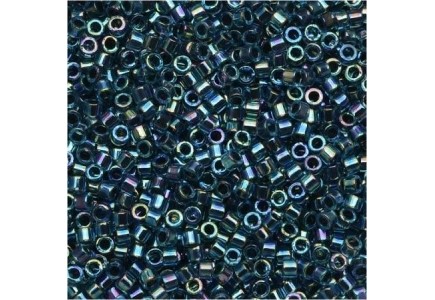 Delica 11/0 DB0085 Lined Blue AB Delica 11/0 DB0085 Lined Blue AB