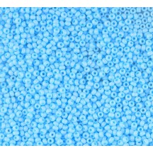 50gr Preciosa 11/0 19001/03134 Blue Dyed Chalkwhite