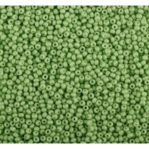 50gr Preciosa 11/0 03654/19001 Green Dyed Chalkwhite 50gr Preciosa 11/0 03654/19001 Green Dyed Chalkwhite