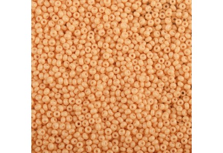 50gr Preciosa 11/0 19001/03683 Orange Dyed Chalkwhite