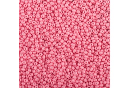 50gr Preciosa 11/0 19001/03691 Pink Dyed Chalkwhite