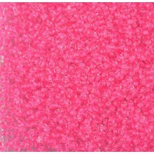 50gr Preciosa 11/0 19001/08777 Neon Pink Lined 50gr Preciosa 11/0 19001/08777 Neon Pink Lined