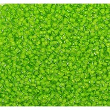 50gr Preciosa 8/0 19001/08A54 Terra Intensive Green Lined
