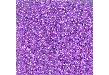 50gr Preciosa 11/0 19001/38128 Crystal Colour Lined Violet