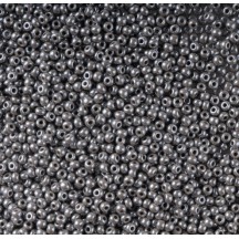 50gr Preciosa 10/0 19001/48020 Pearl Dk Gray