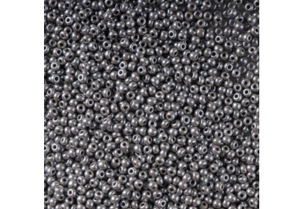 50gr Preciosa 10/0 19001/48020 Pearl Dk Gray