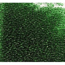 50gr Preciosa 11/0 19001/50060 Transp Green 50gr Preciosa 11/0 19001/50060 Transp Green