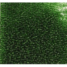 50gr Preciosa 11/0 19001/50120 Transp Green 50gr Preciosa 11/0 19001/50120 Transp Green