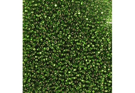50gr Preciosa 11/0 19001/57120 Silverlined Lt Green