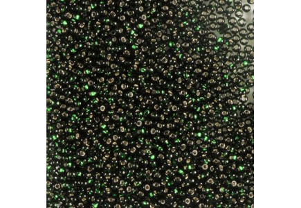 50gr Preciosa 11/0 1901/57150 Silverlined Dk Green