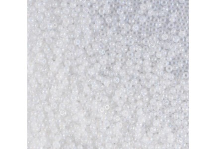  50gr Preciosa 11/0 19001/57205 Alabaster White Rainbow