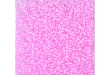 50gr Preciosa 10/0 19001/58523 Crystal Colour Lined Violet Rainbow