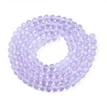 Rondele Sticla 4x3mm Lilac Rondele Sticla 4x3mm Lilac