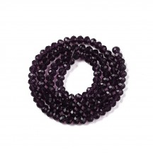 Rondele Sticla 4x3mm Purple Rondele Sticla 4x3mm Purple