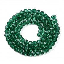 Rondele Sticla 4mm Sea Green Rondele Sticla 4mm Sea Green