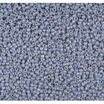 Margele de nisip Miyuki 15/0 0489 Pearl Gray AB