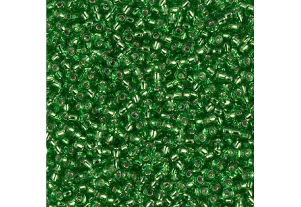 Margele de nisip Miyuki 8/0 0015 Transparent Lt Green