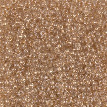 Margele de nisip Miyuki 15/0 Inside Colour Lined Gold Luster 0234