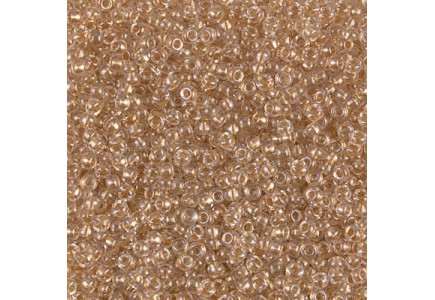 Margele de nisip Miyuki 15/0 Inside Colour Lined Gold Luster 0234