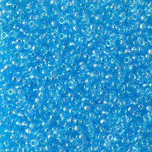 Margele de nisip Miyuki 11/0 0260 Transprent Aqua AB