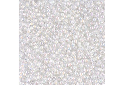 Margele de nisip Miyuki 15/0 0284 Lined Crystal AB