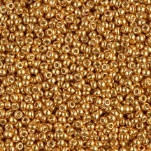 Margele de nisip Miyuki 15/0 5gr 4203 Duracoat Galvanized Yellow Gold