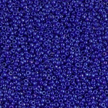 Margele de nisip Miyuki 15/0 Opaque Cobalt Luster 1945 Margele de nisip Miyuki 15/0 Opaque Cobalt Luster 1945