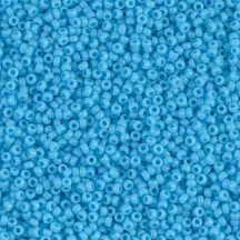 Margele de nisip Miyuki 15/0 Opaque Turquoise Blue 0413 Margele de nisip Miyuki 15/0 Opaque Turquoise Blue 0413
