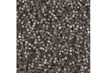 Delica 11/0 DB0631 Lined Rustic Grey Alabaster Dyed 
