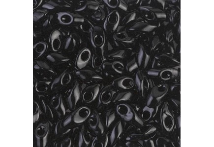 Miyuki Long Magatama 4x7mm 0401 Black 