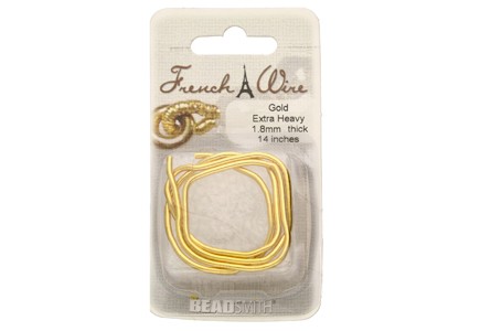 French Wire Extra Heavy New Gold