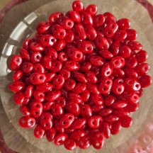 Superduo 91250/14400 Opal Red White Luster