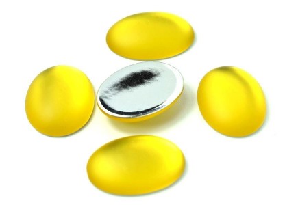 Luna Soft Cabochon 25x18mm 302 Lemon Luna Soft Cabochon 25x18mm 302 Lemon