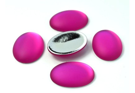 Luna Soft Cabochon 18.5x13.5mm 377 Rasberry Luna Soft Cabochon 18.5x13.5mm 377 Rasberry