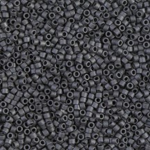 Delica 11/0 DB0306 Dark Grey Matted Delica 11/0 DB0306 Dark Grey Matted