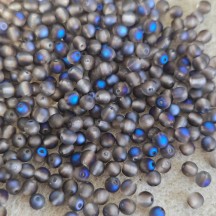 Margele Rotunde 4mm 22273/00030 Crystal Azzuro Full Matted
